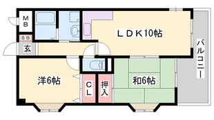 西明石駅 徒歩14分 1階の物件間取画像